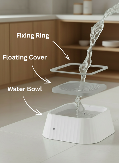 Essential AntiSplash Pet Bowl